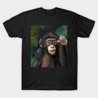 Cute Baby Chimp T-Shirt